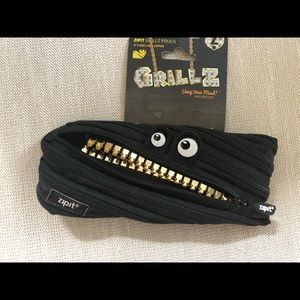 Fun brand new cosmetics or school pencil pouch